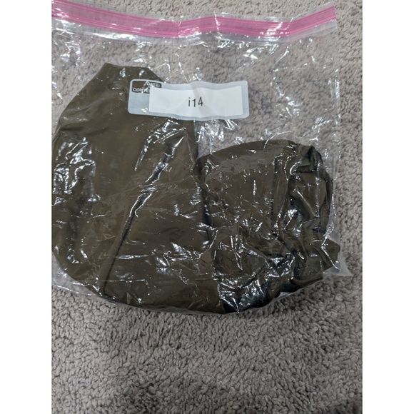 J. Crew Silk Tank Green Brown Size 6 with Lace - Picture 8 of 8